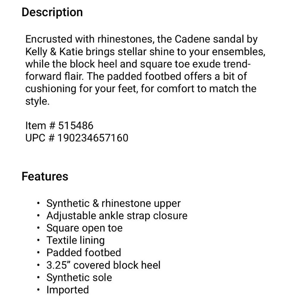 NWT Kelly & Katie Cadeen high heels.
